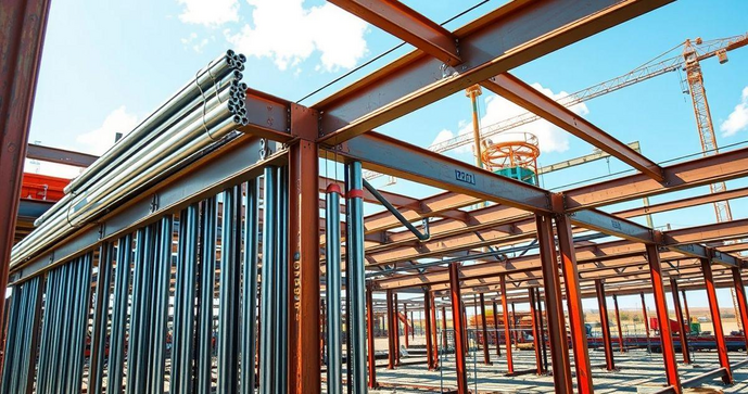 Tubo estrutural de aço é a solução ideal para projetos de construção e engenharia Tubo estrutural de aço é a solução ideal para projetos de construção e engenharia