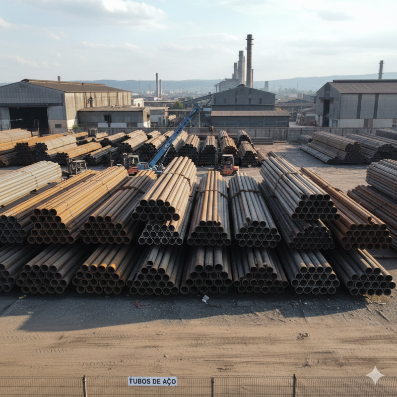 Tubos de Aço: Conheça os Principais Tipos, Aplicações e Benefícios Indispensáveis